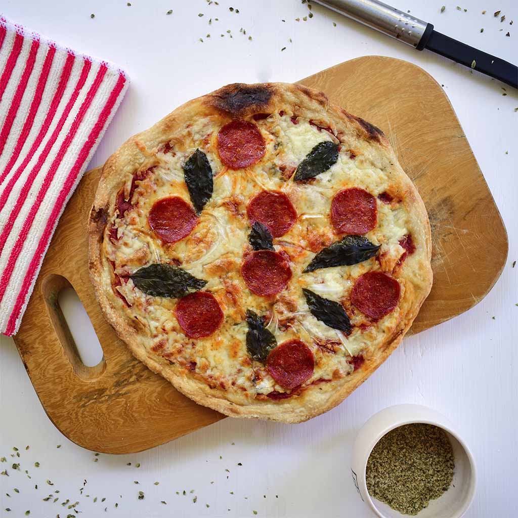 Pizza Pepperoni Basilio