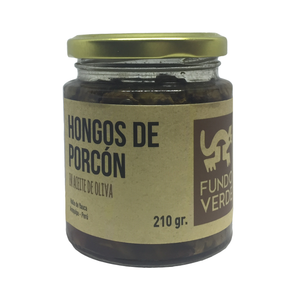 Hongos Porcón en Aceite de Oliva Fundo Verde - 210 g