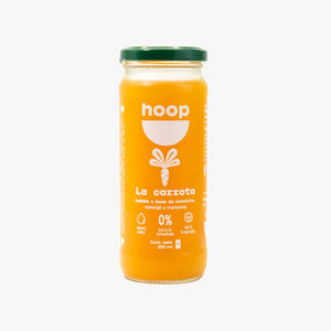 Jugo de Zanahoria, Naranja y Manzana Hoop La Carrota - 355 ml