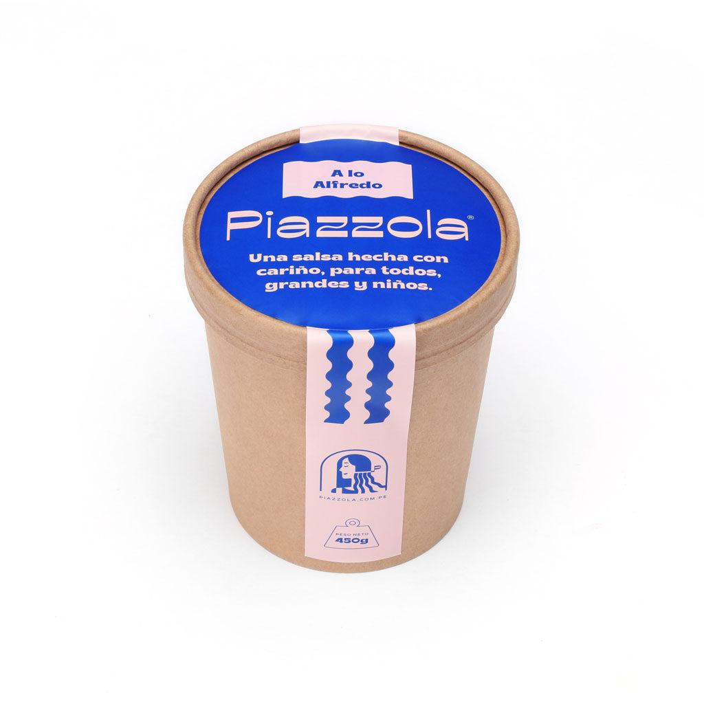 Salsa a lo Alfredo - 450 g (3 porciones)
