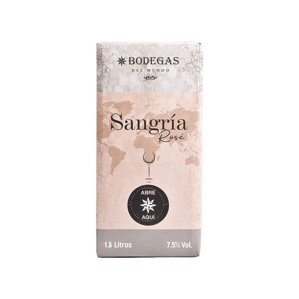 Sangría Española de vino rosé - 1.5 lt